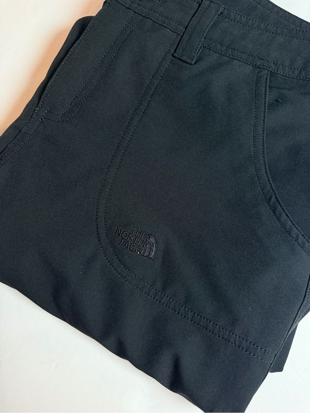 The North Face Women's Almatta Pants Size 10 Black Outdoor Hiking Cargo Straight